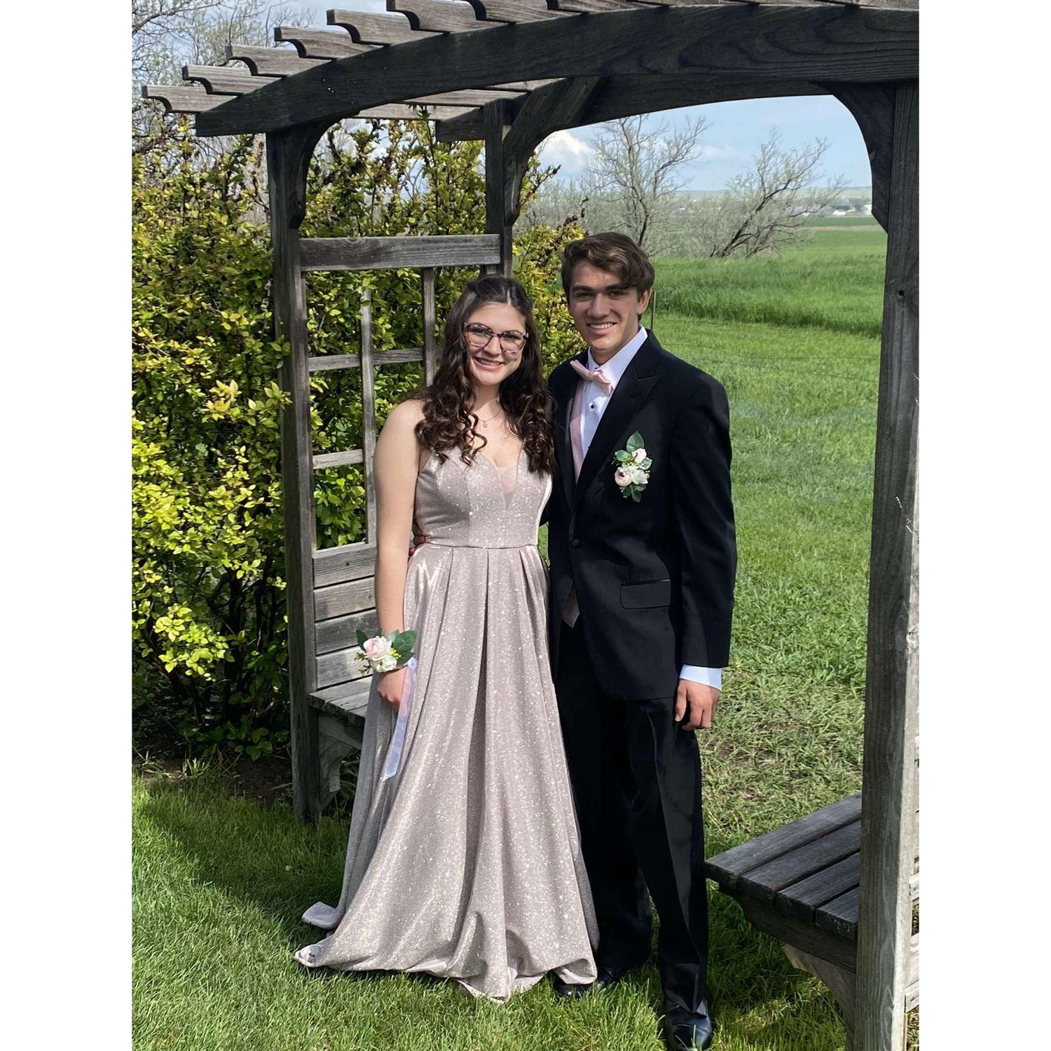 First time meeting and first prom together! ( He was supposed to be a prom date but don't ask Jaycob he'll tell you differently!)