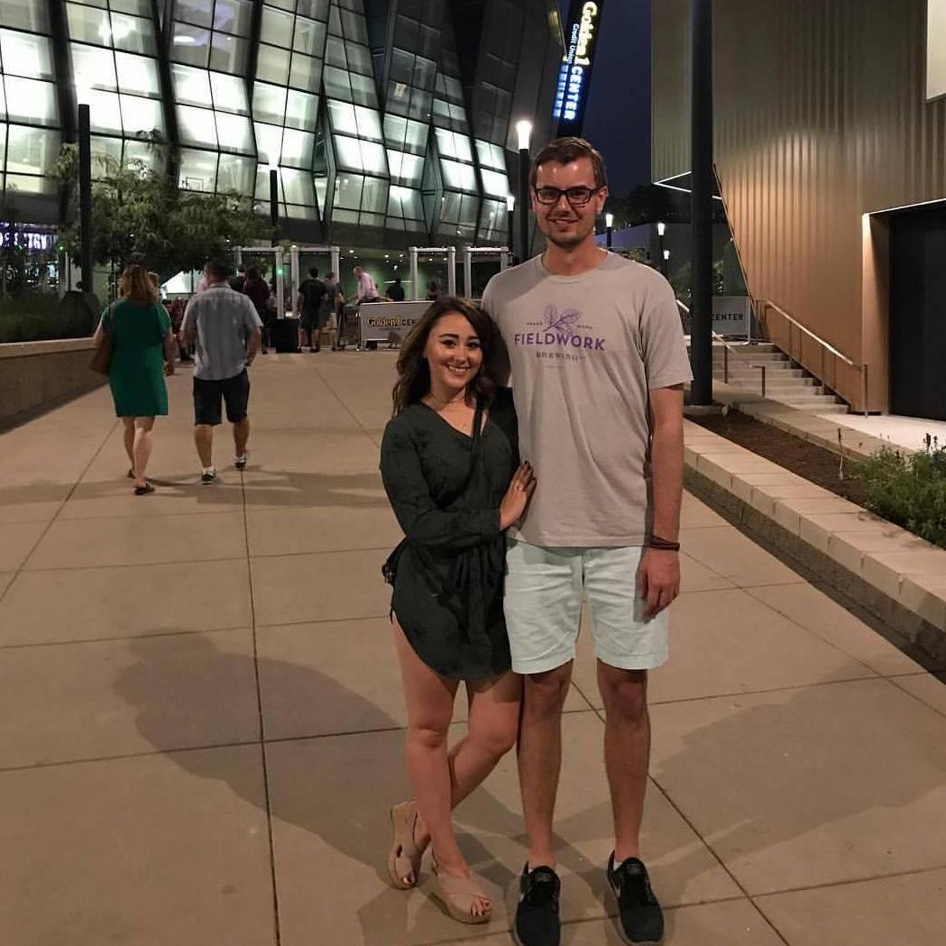 Seeing Tom Petty and the Heartbreakers for Michael's 28th birthday