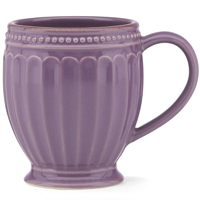 Lenox French Perle Everything Mug, Lavender