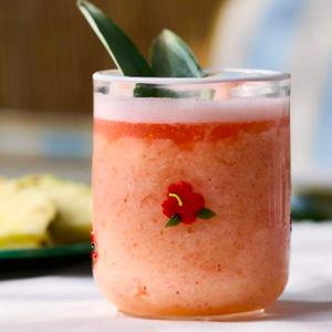 The Island Icon Juice Glass - Hibiscus