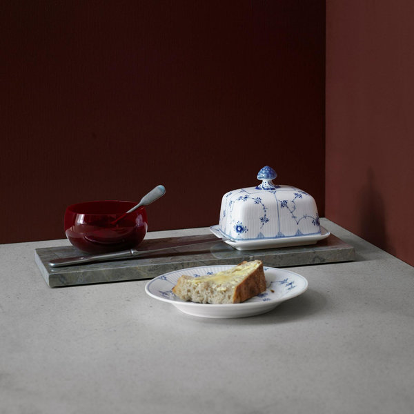 Royal Copenhagen Blue Fluted Plain Bread and Butter Plate - Thumbnail 4