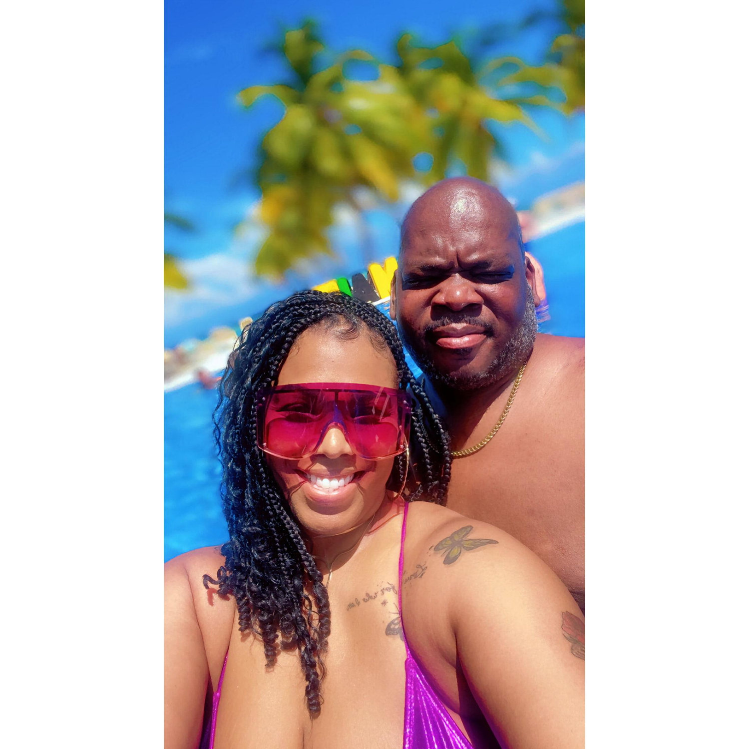 Great vibes at the Riu Palace Jamaica...