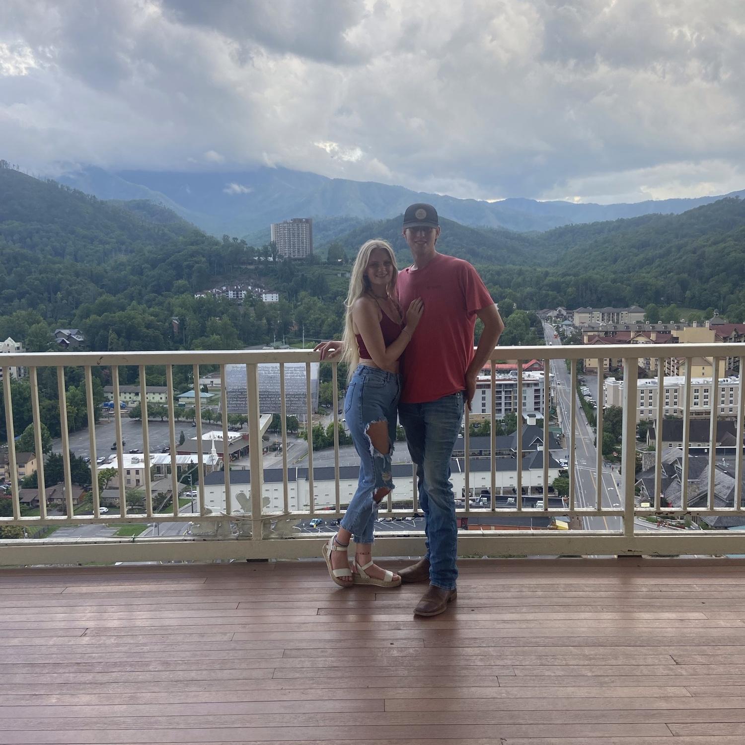July 28, 2022- First trip to Gatlinburg together <3