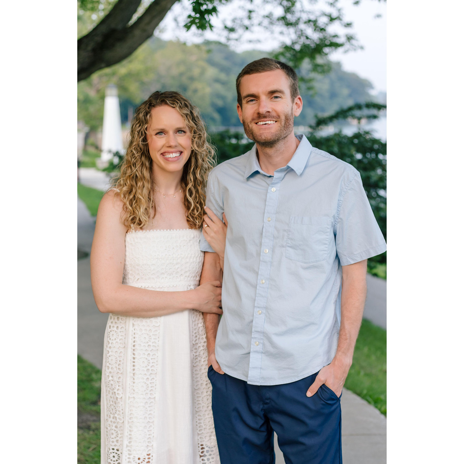 engagement photos taken by Aunna's talented sister-in-law, Kristen ♡