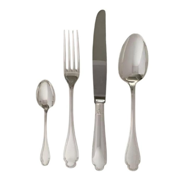 Christofle 4-piece Flatware, Ref Pompadour