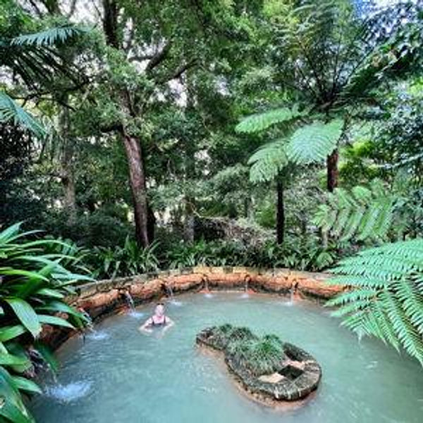 Volcanic Hot Springs and Spa Day