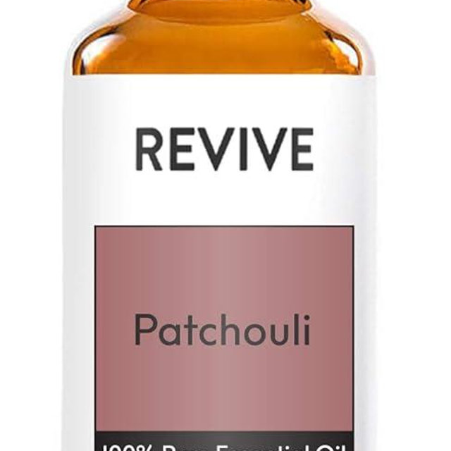 Patchouli Essential Oil by Revive Essential Oils - 100% Pure Therapeutic Grade, for Diffuser, Humidifier, Massage, Aromatherapy, Skin & Hair Care