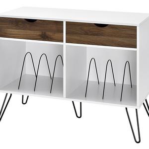 Novogratz 1323015COM Concord Turntable Stand
