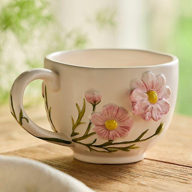 Flower of the Month Stoneware Mug