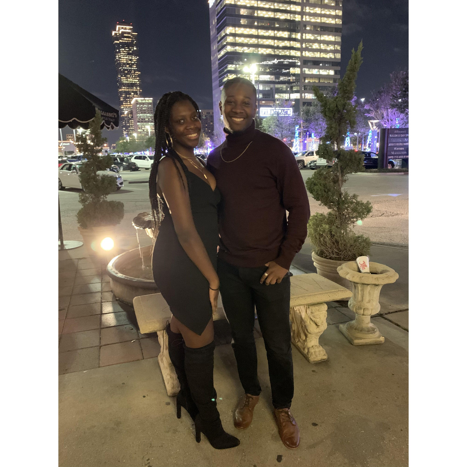 Our first 'adult' date