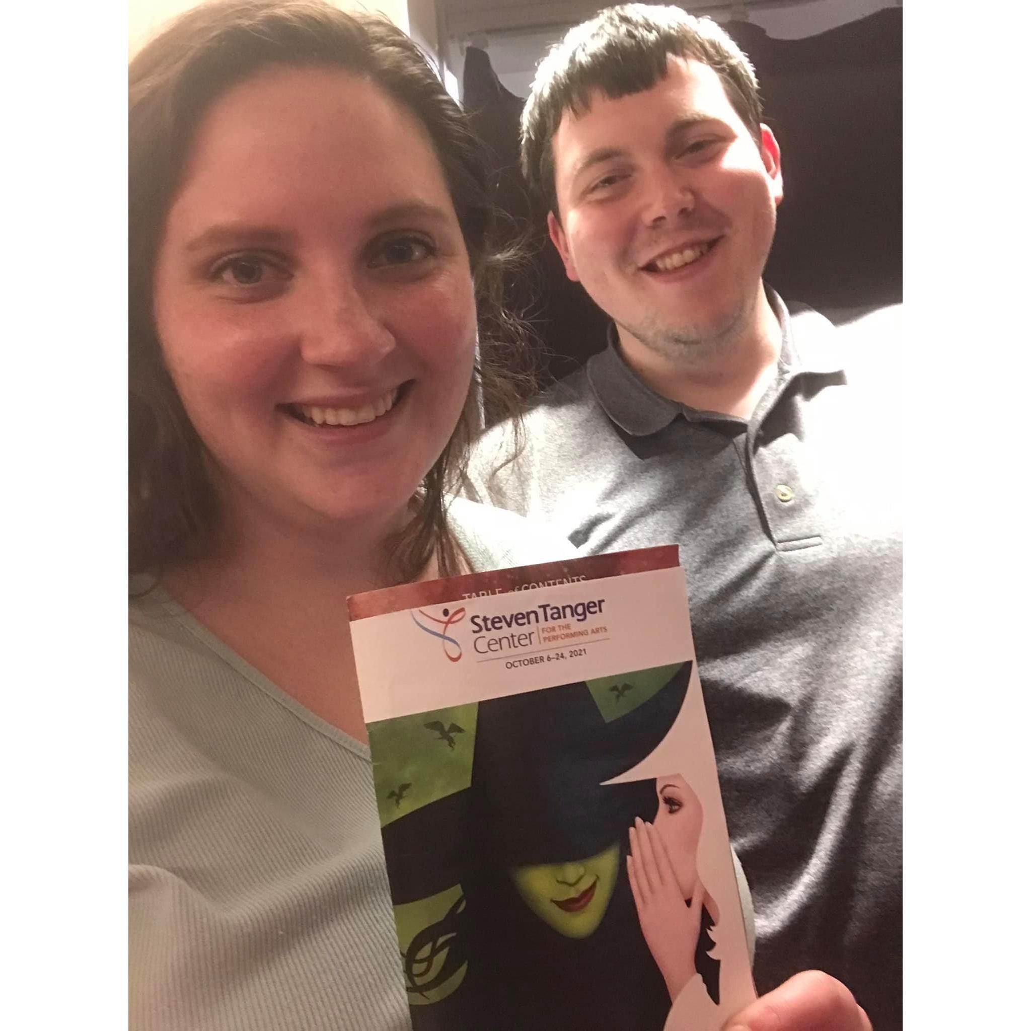 Our first musical in Greensboro, NC.