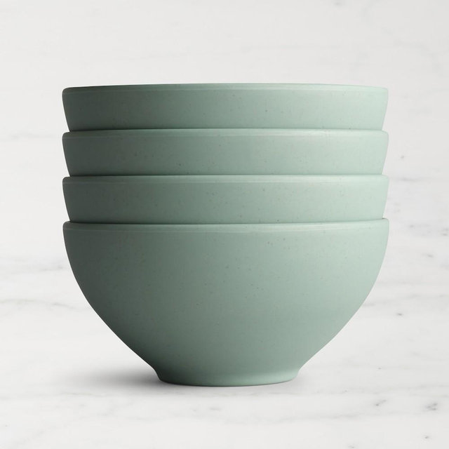 Year and Day Outdoor Small Bowls, Set of 4, Palm