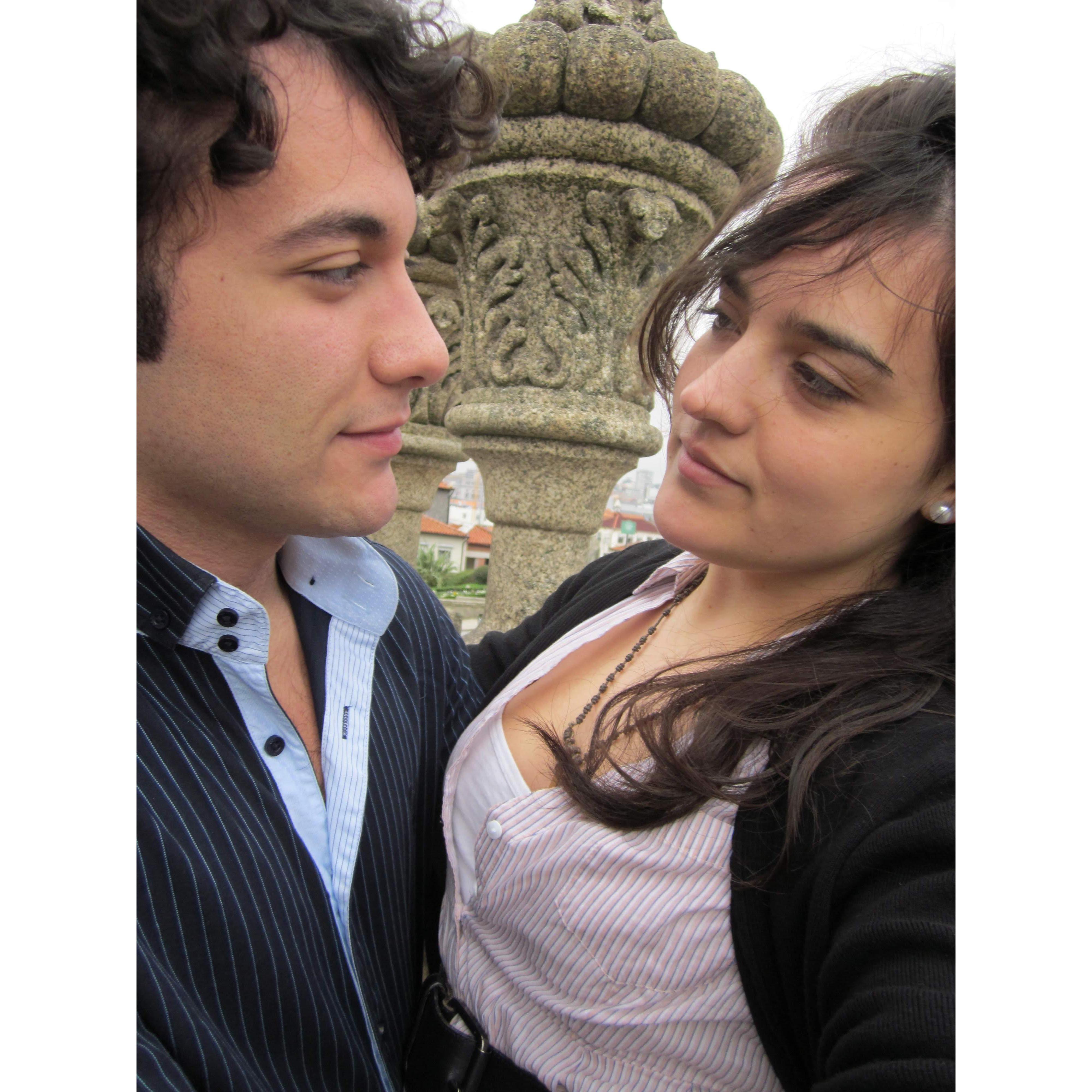 January 17, 2011. Oporto, Portugal. "First time we both said I love you".