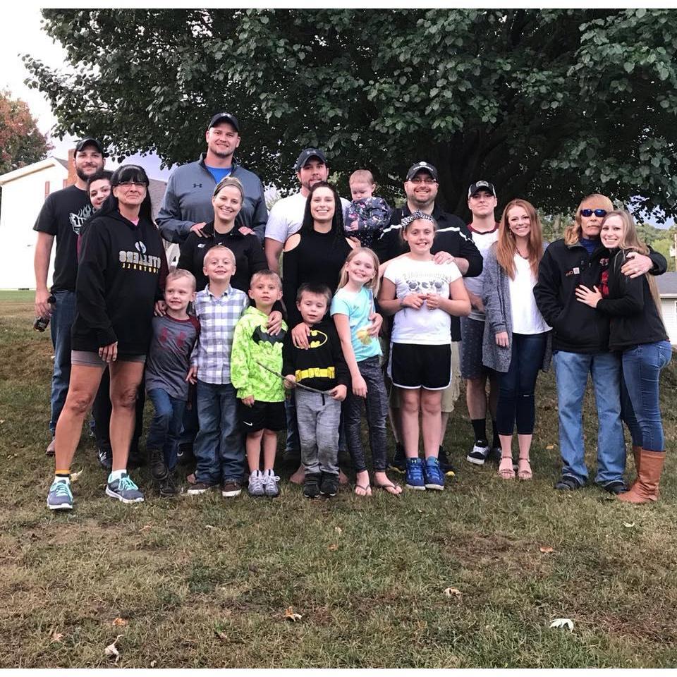 My first time meeting his family. Hard to believe this was two years ago. Look how little the babes are!