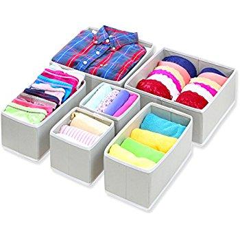 Sorbus Foldable Drawer Organizer
