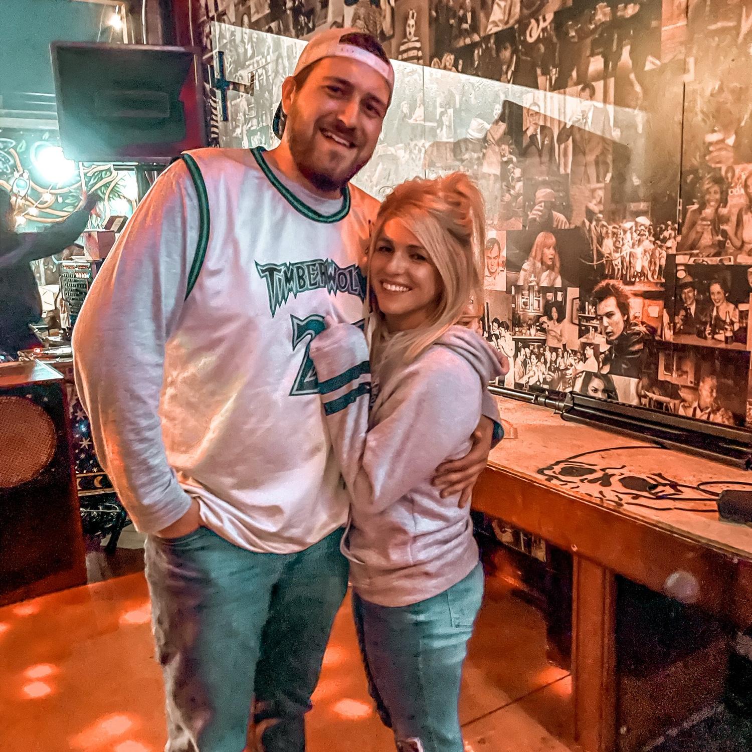 1st Timberwolves game together