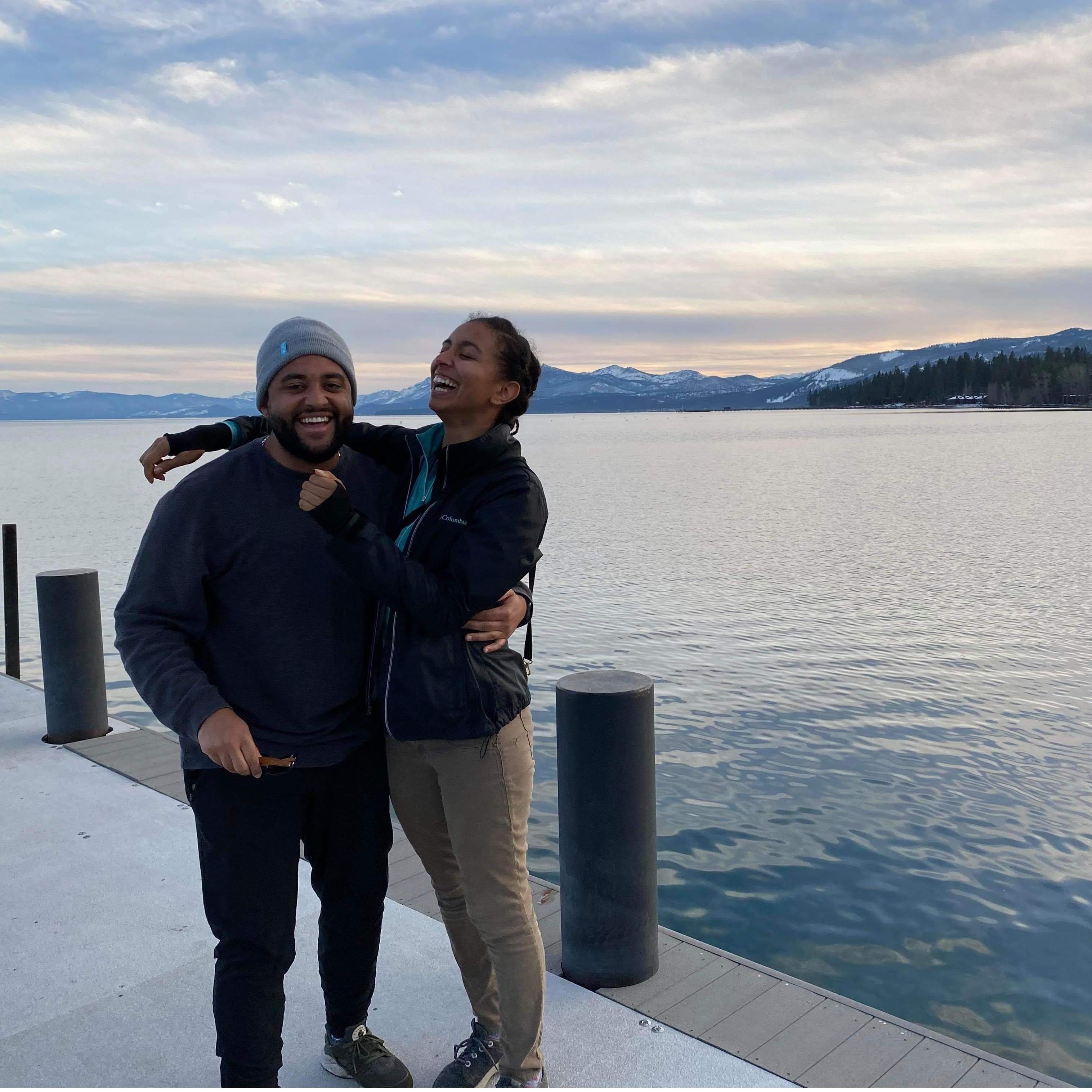 Hanging out in Tahoe for friendsgiving.
