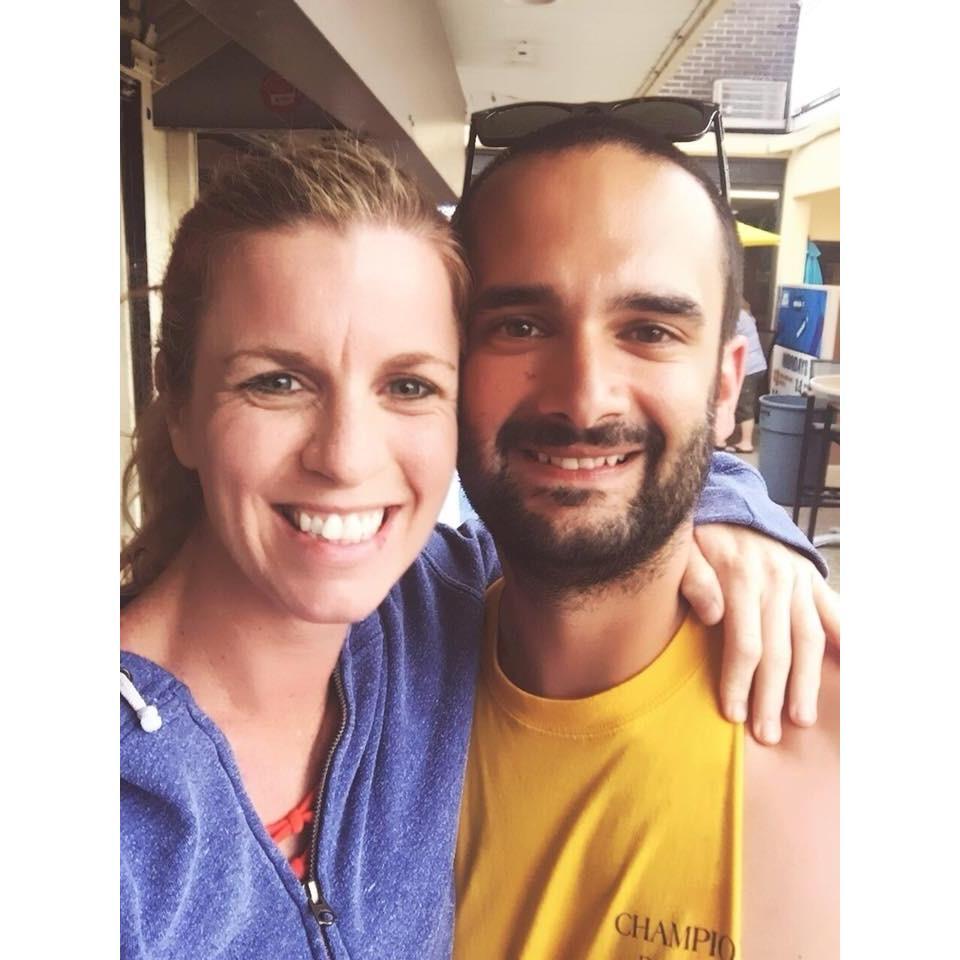 First beach vacation together, June 2017