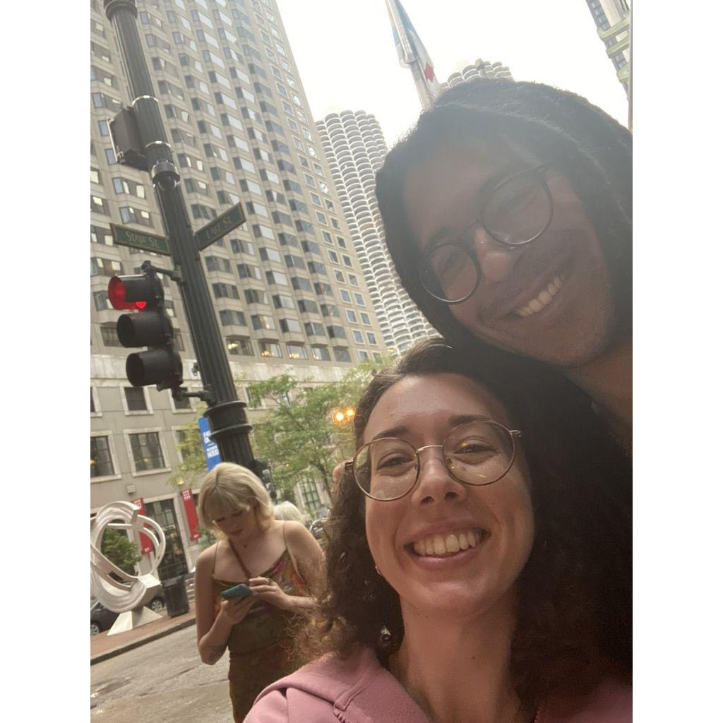 when J surprised Lex with a concert to their favorite artist at the Chicago theater (Adrianne Lenker). 2024.