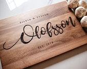 Cutting Board Personalized, Gift For...