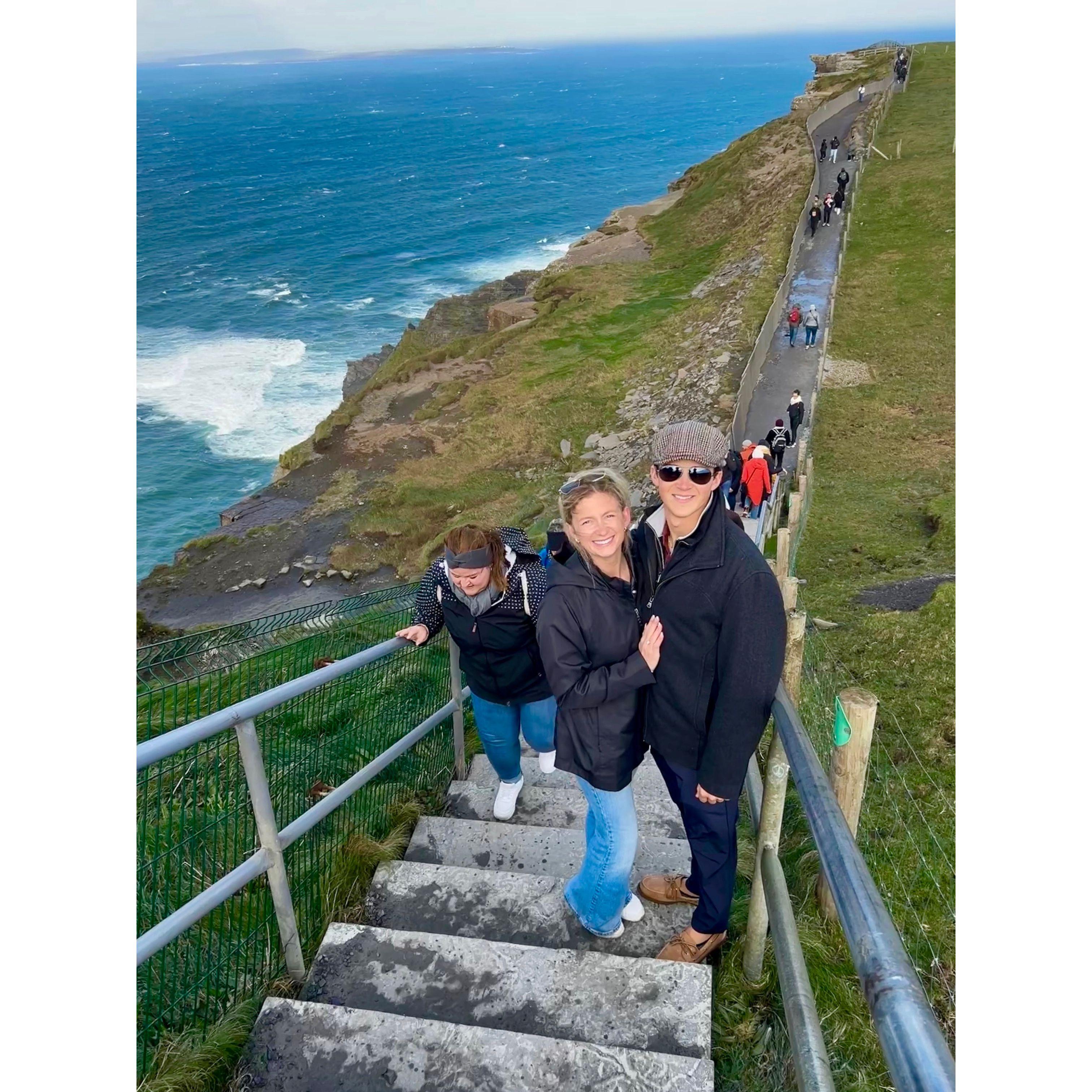 One of our all time favorite things to do is travel! This was from Ireland!