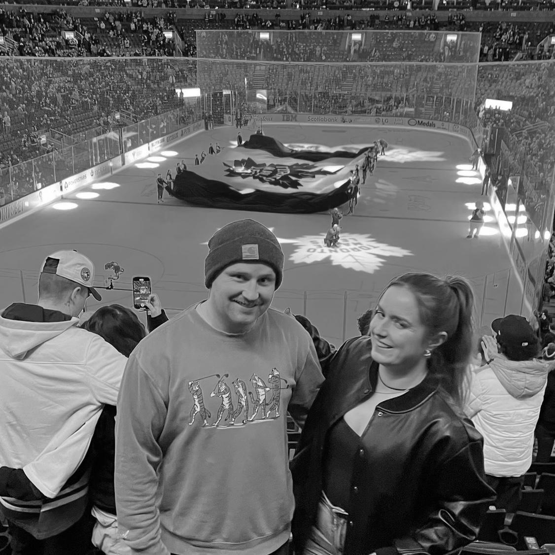 Monique won Leafs tickets on her birthday in 2023. We had such a good time we extended our mini vacation by a day. We ended up having another date night at Ripley's aquarium and had a goal shoring competition at the Hockey Hall of fame.