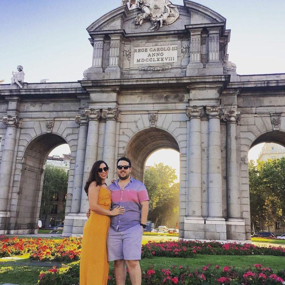 Our first trip abroad for our 2nd wedding anniversary - Madrid, Spain