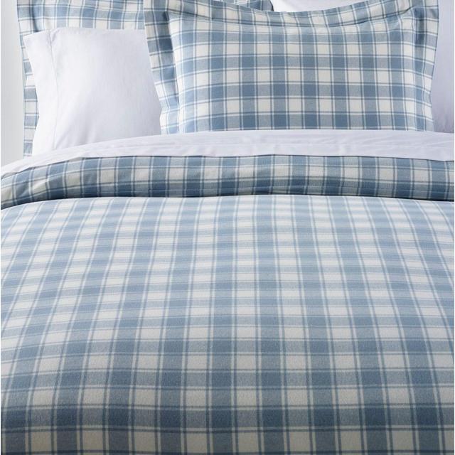 Ultrasoft Comfort Flannel Comforter Cover Collection, Check