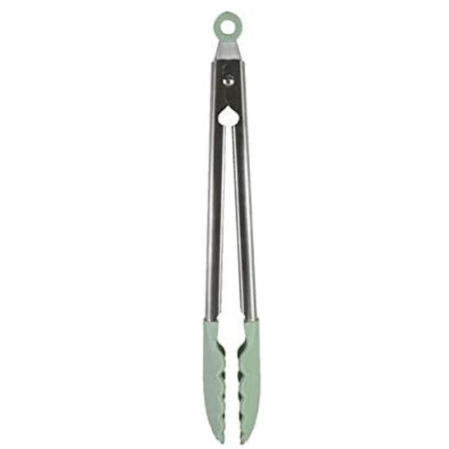 KitchenAid Stainless Steel Tongs, 12 Inch, Pistachio