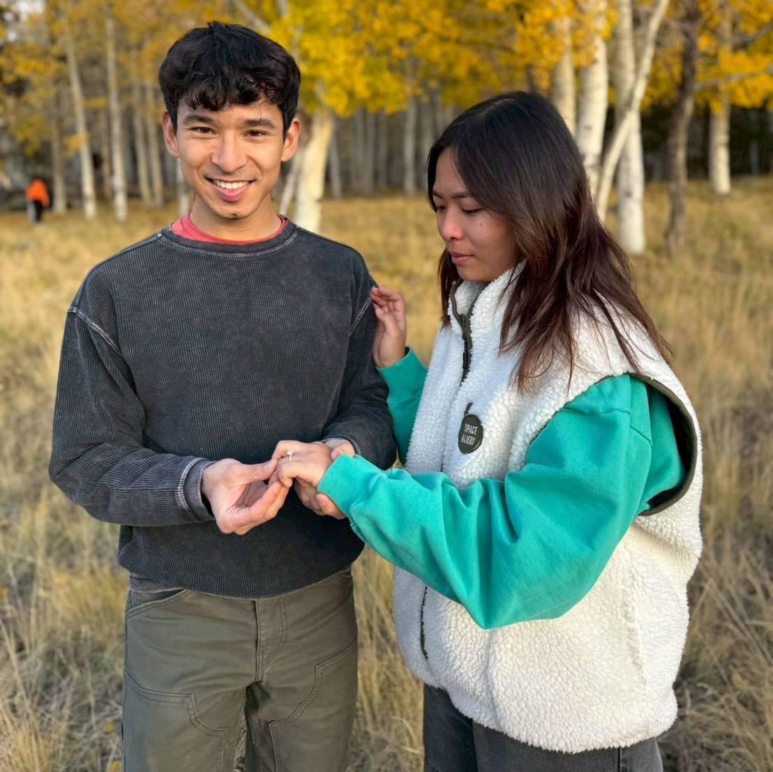 "She said YES!" 她說我願意!!!