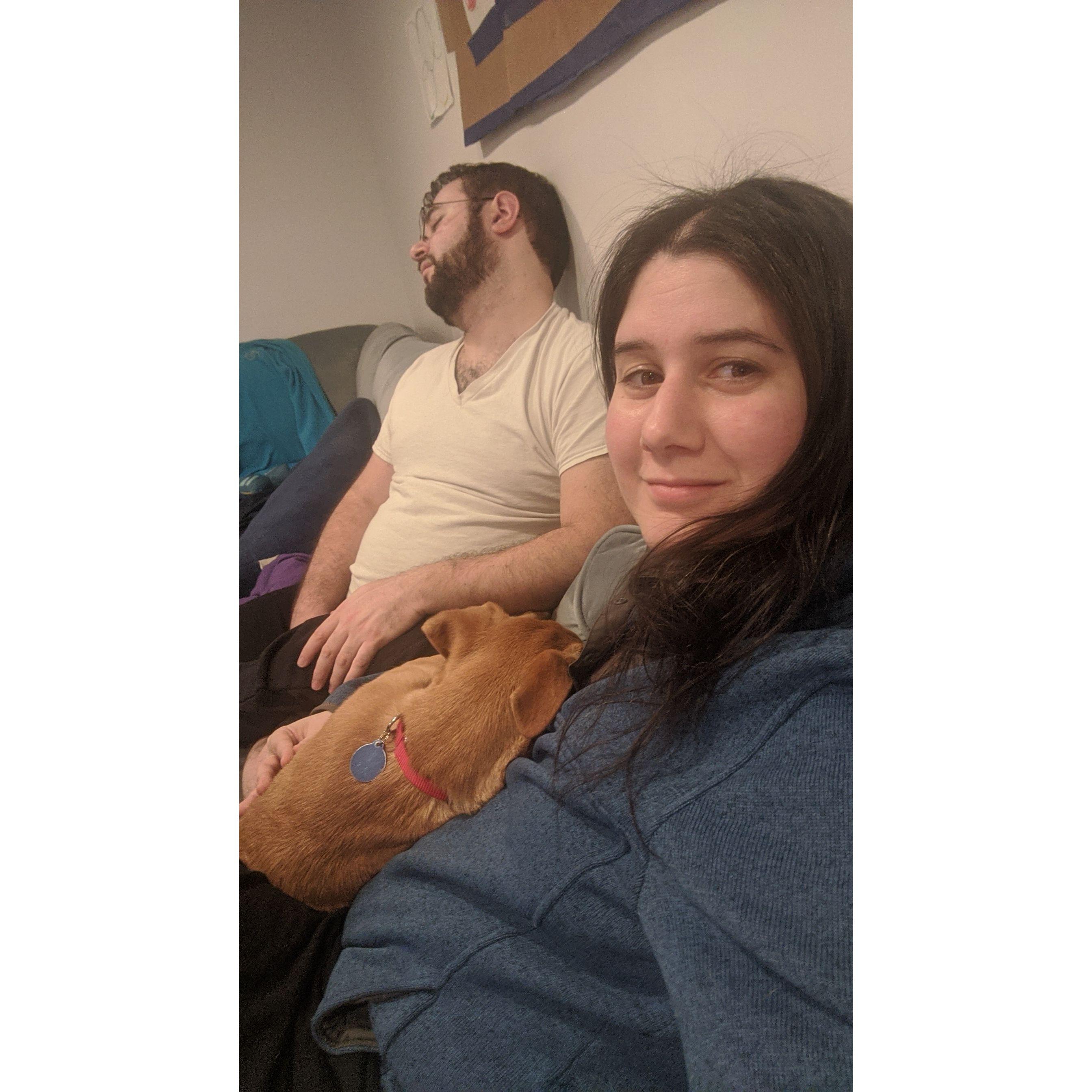 2 sleepy boys