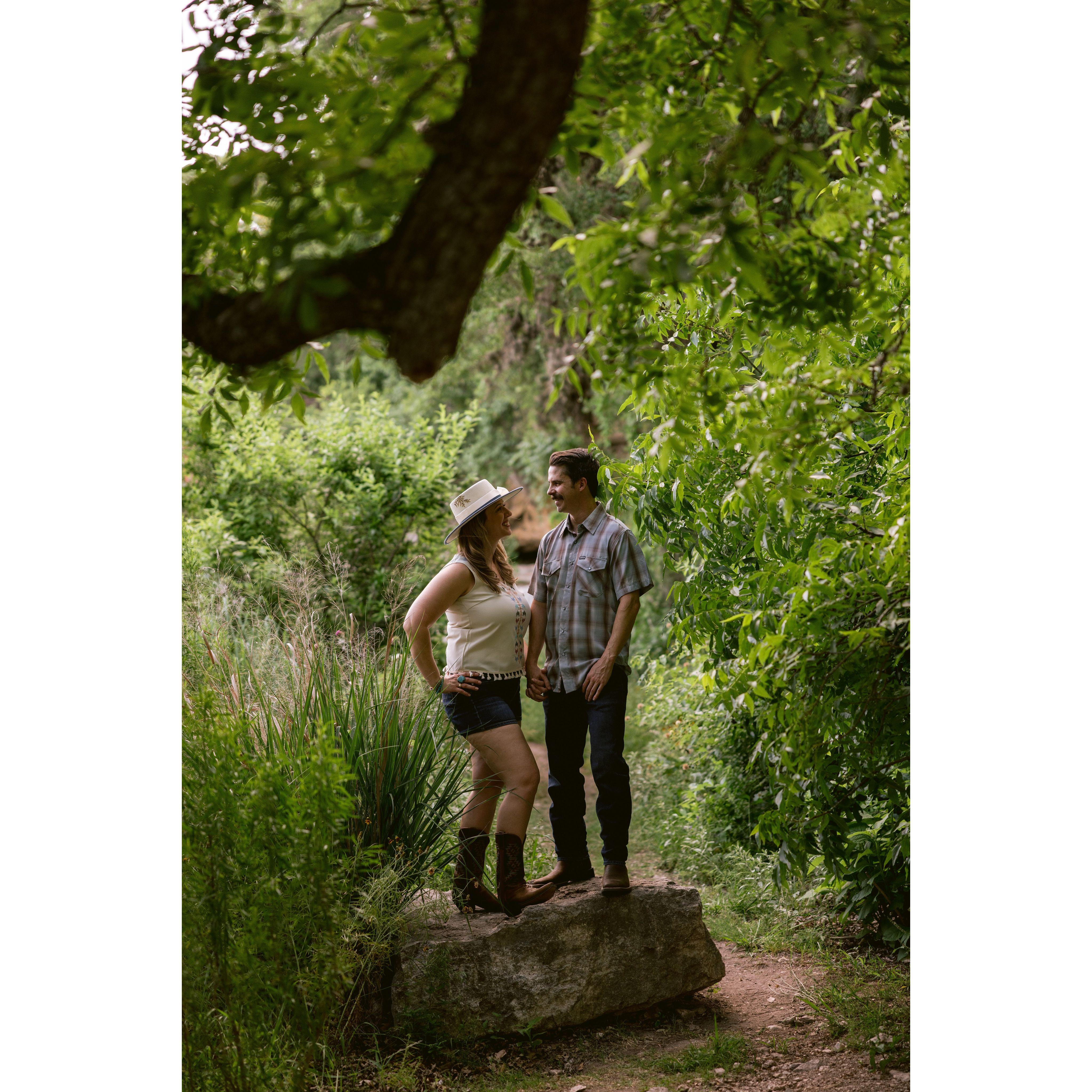 Camp Eagle Engagement Photos
