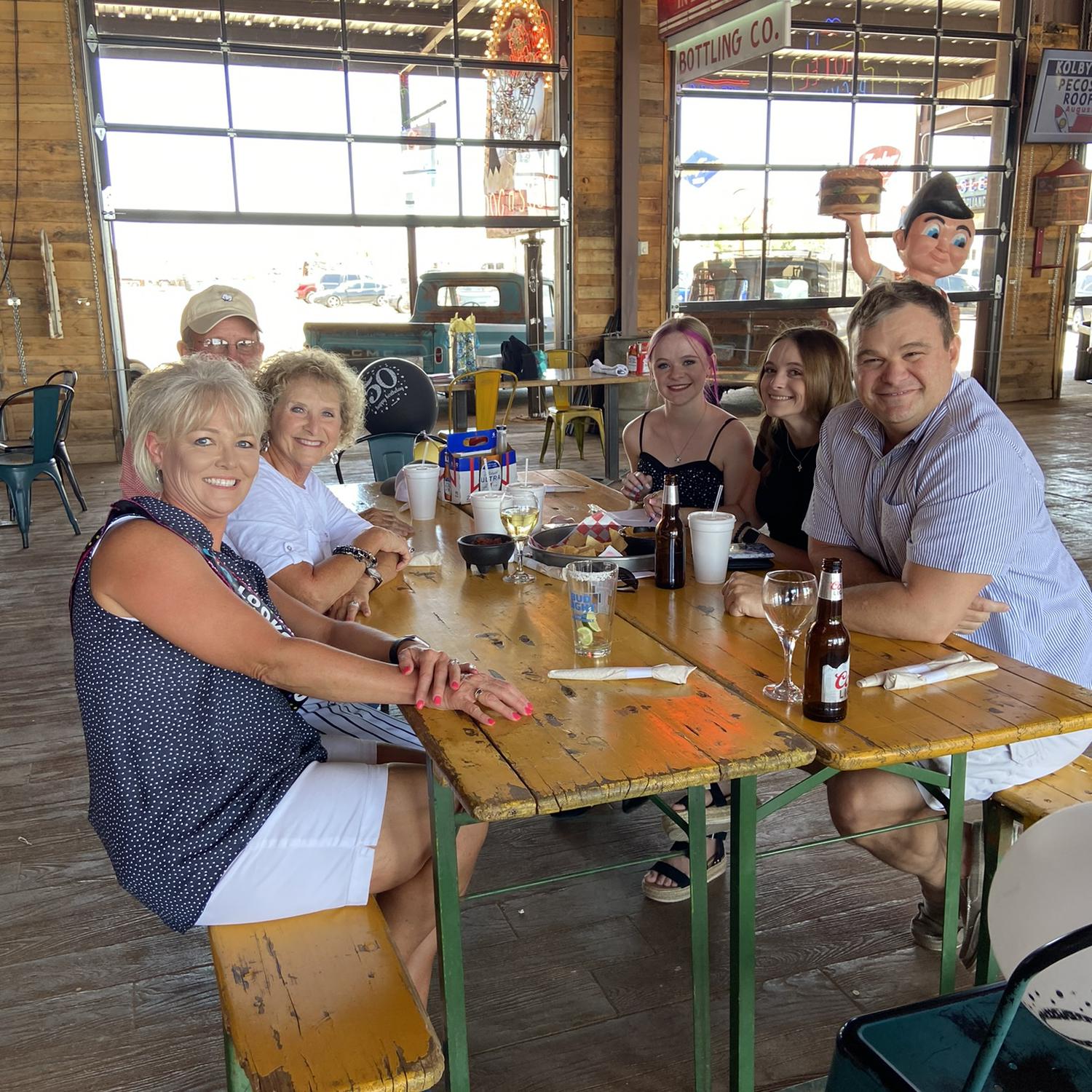Carri’s Surprise 50th Birthday Celebration at Cook’s Garage