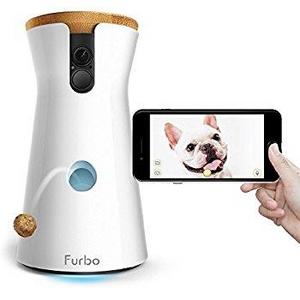 Furbo Dog Camera: Treat Tossing, Full HD Wifi Pet Camera and 2-Way Audio, Designed for Dogs, Works with Amazon Alexa (As Seen On Ellen)