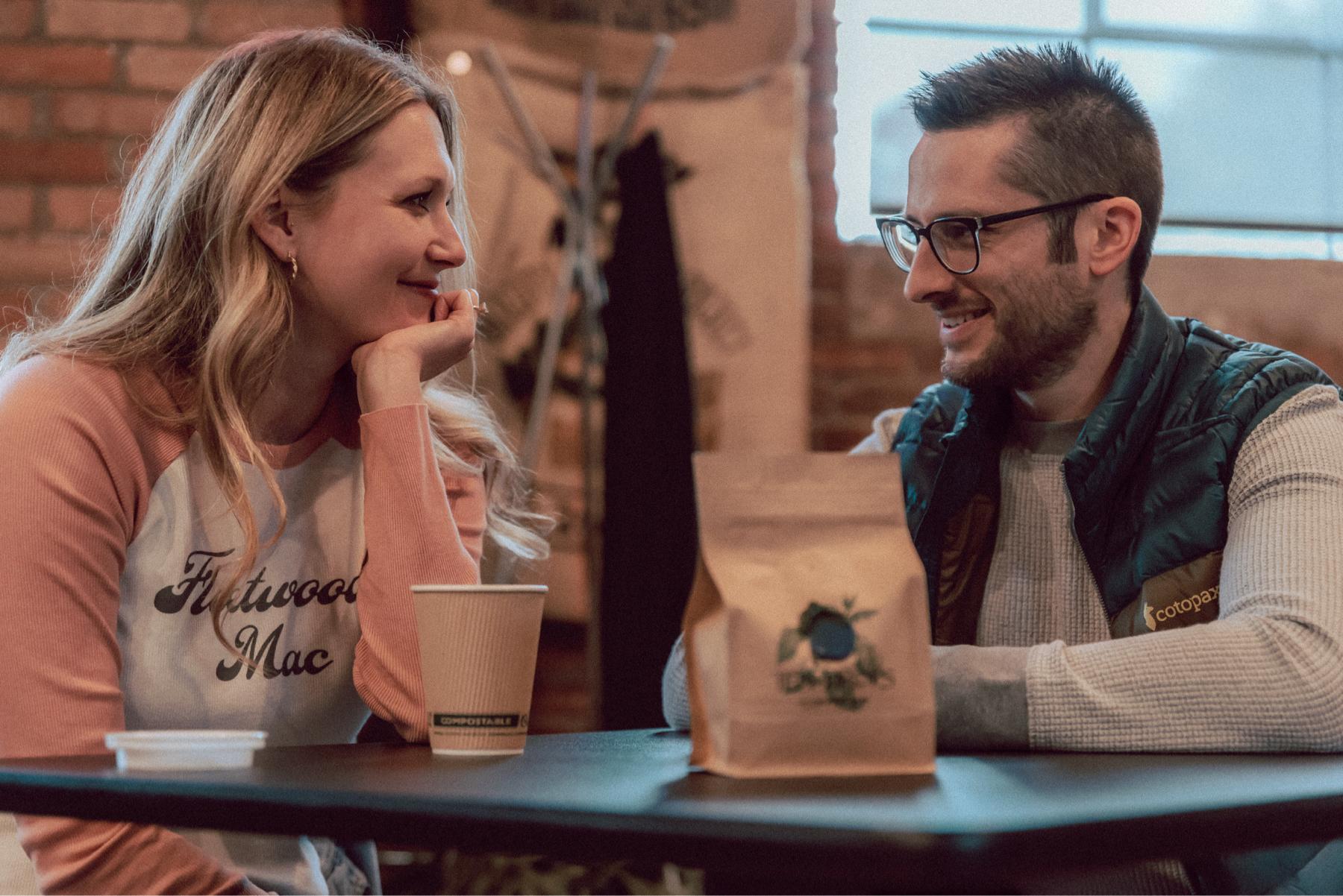 Our favorite local coffee shop, Ten Drops.