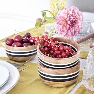 Stonewood Stripe Condiment Bowl, Set of 2