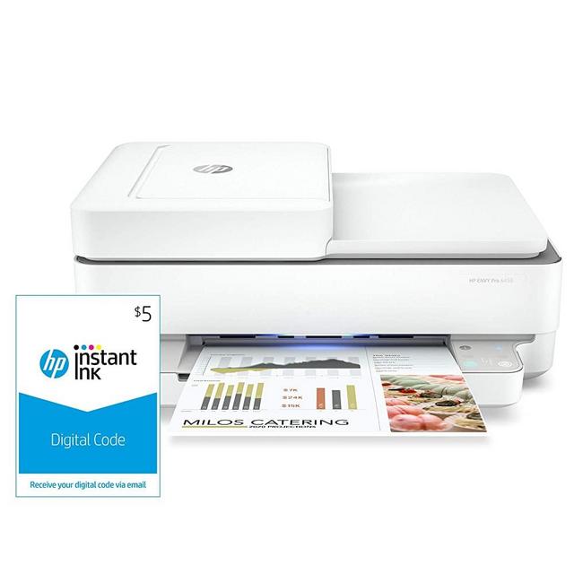 HP Envy Pro 6455 All-in-One Printer (5SE45A) and Instant Ink $5 Prepaid Code