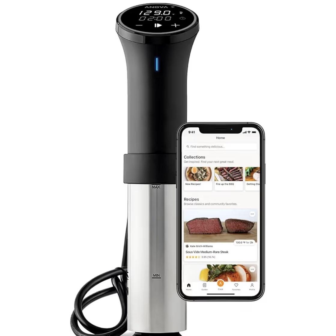 Anova Culinary Sous Vide Precision Cooker 3.0 (WiFi), 1100 Watts