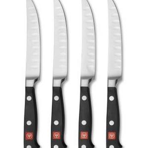Wüsthof Classic Hollow-Edge Steak Knives, Set of 4