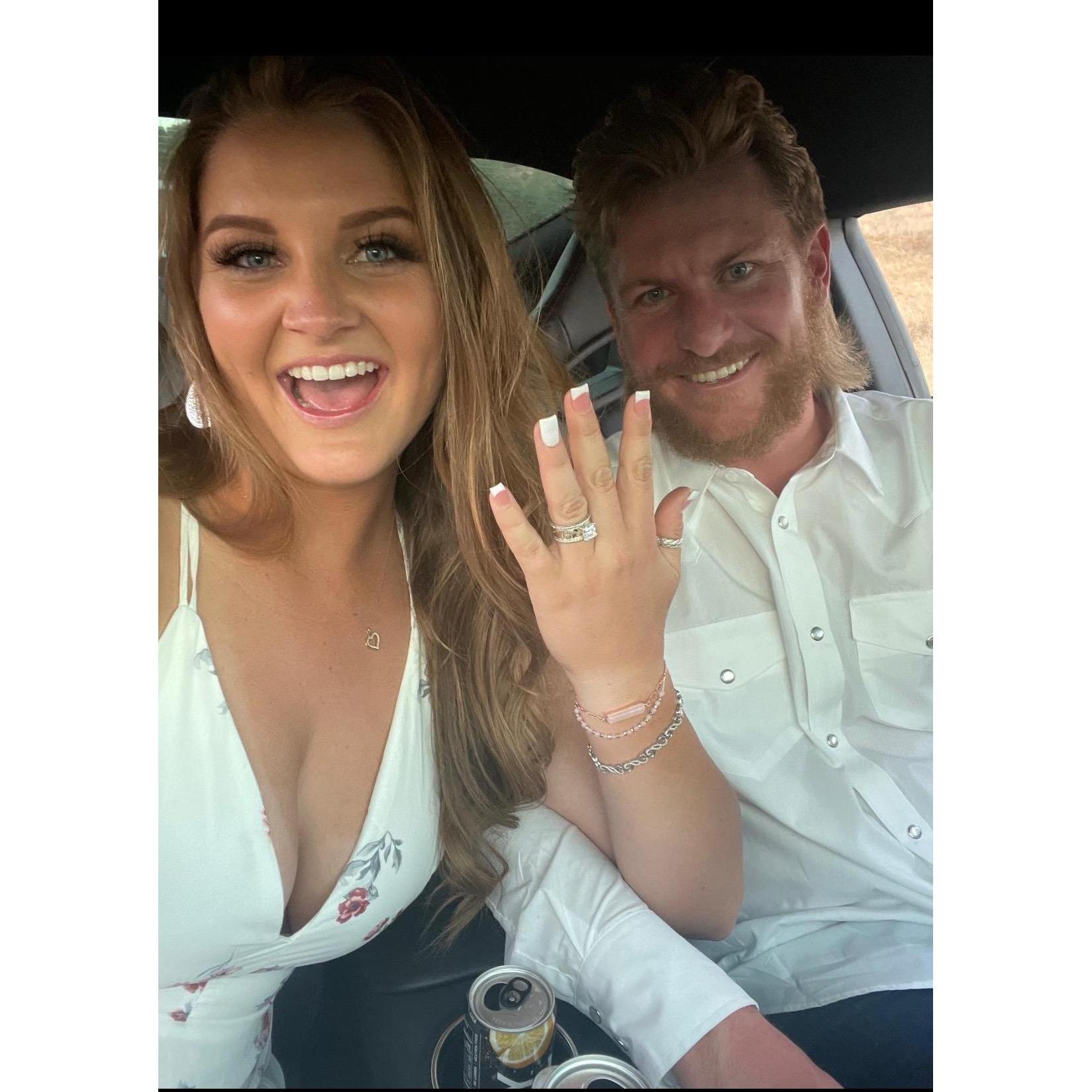 Right after Kody purposed !