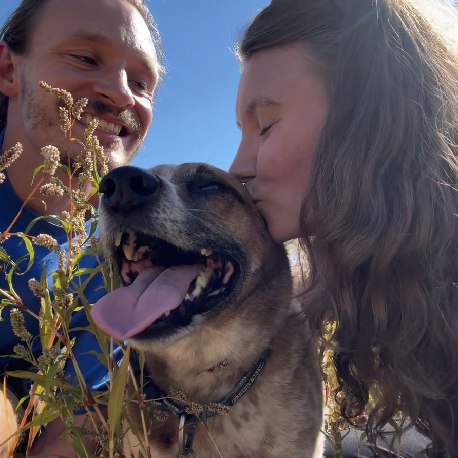 The bog with our best buddy