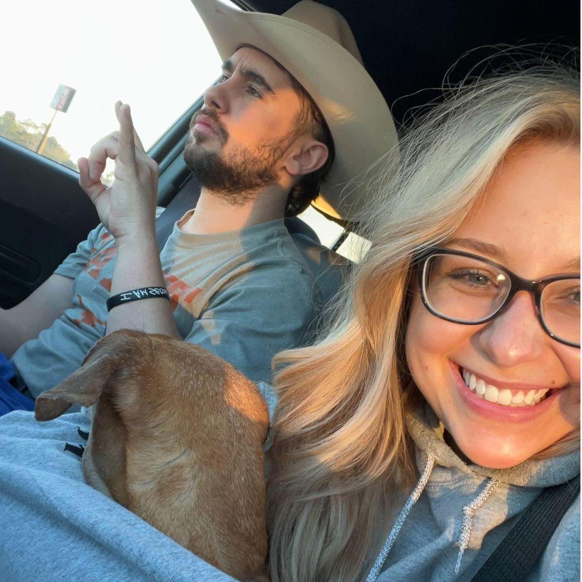 Roadtrip moving Josh & Lilly to Texas; March 10th 2022. Also the date we officially started "dating".