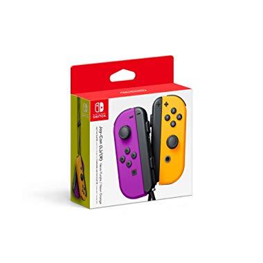 Nintendo Neon Purple/ Neon Orange Joy-Con (L-R) - Switch