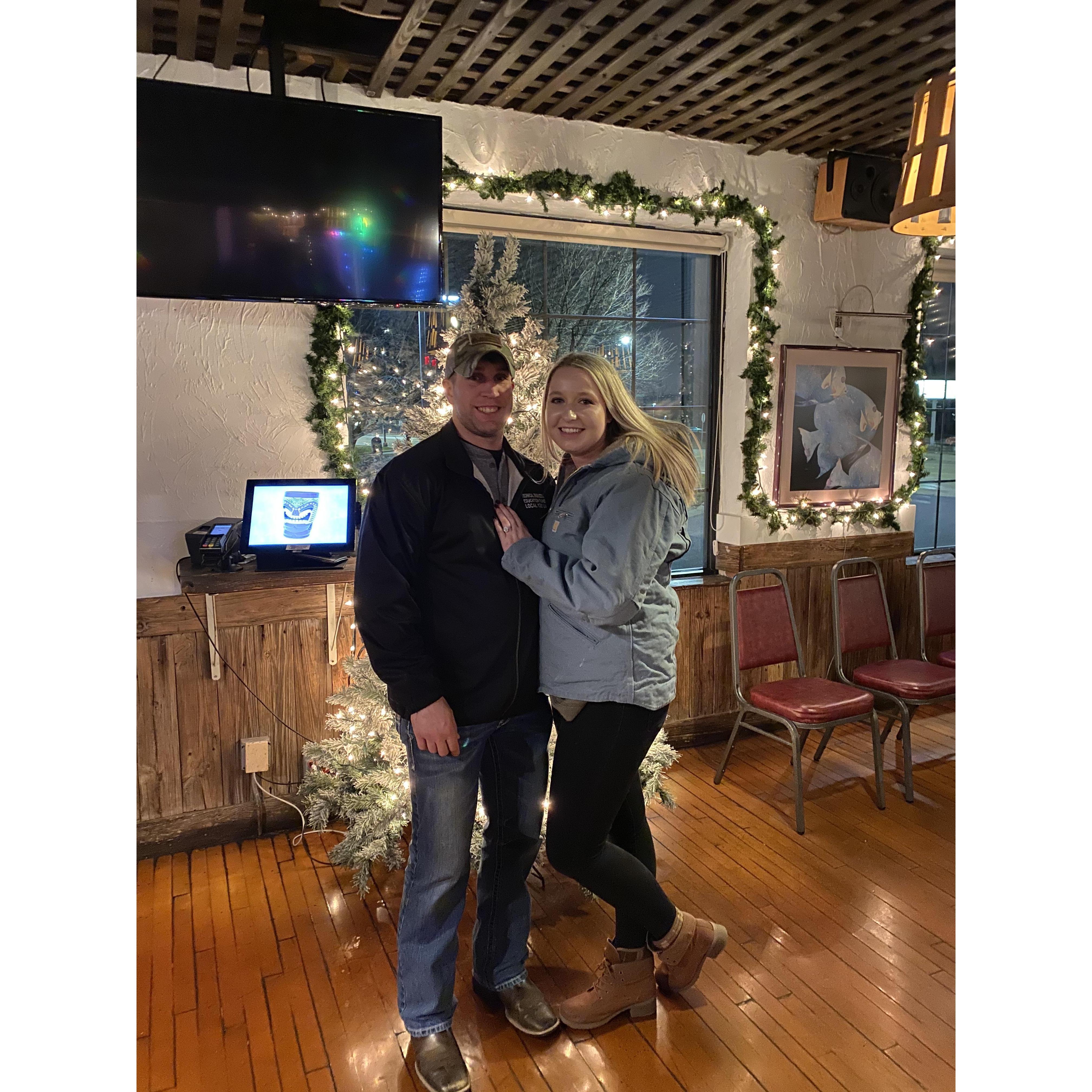 First and only Christmas as an engaged couple!
December 2019