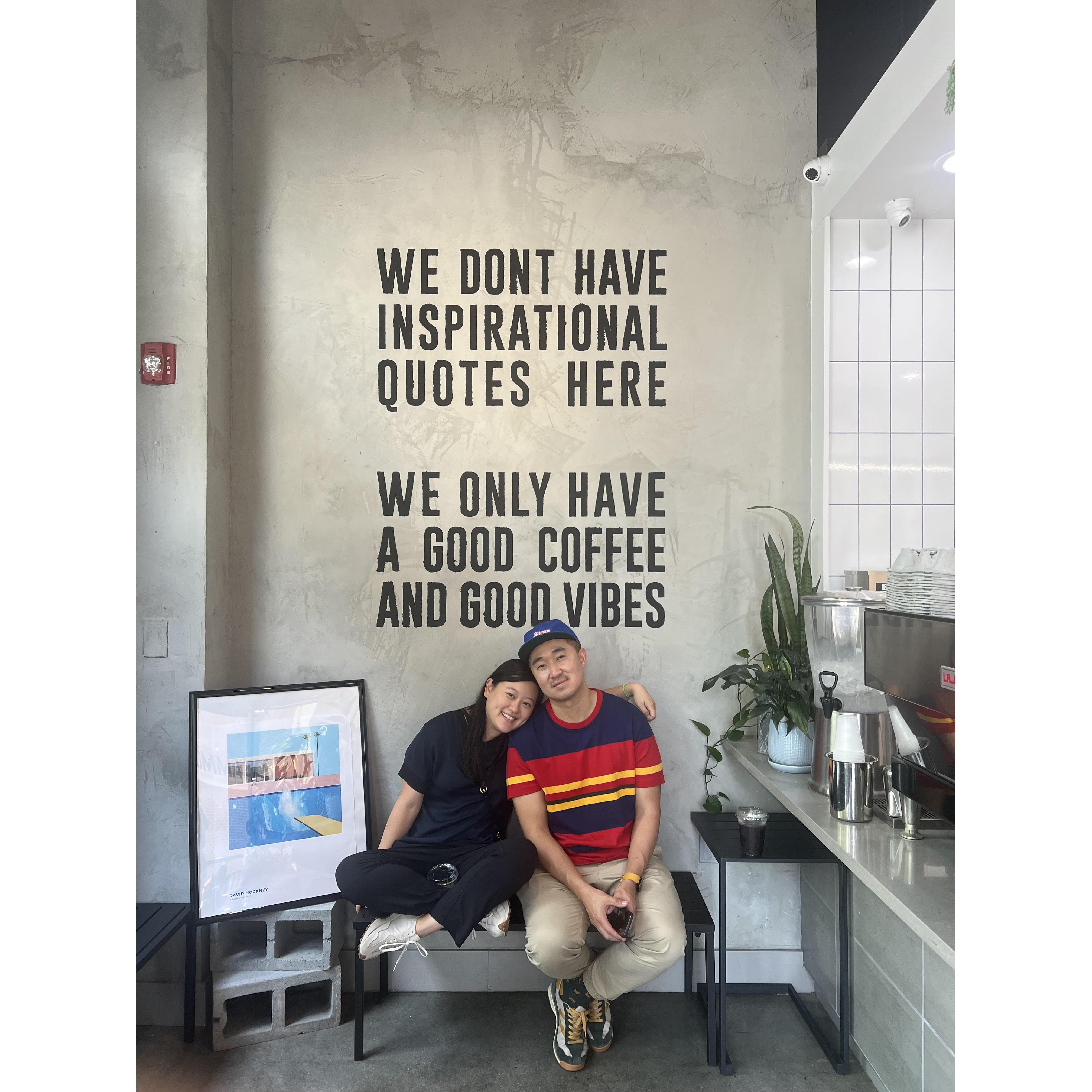 This is the day we launched our relationship to the world.