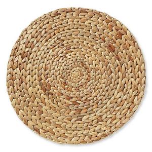 Southern Living Round Woven Water Hyacinth Placemat
