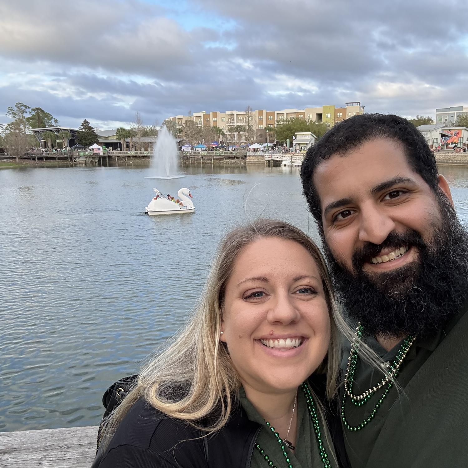 Celebrating St. Paddy’s Day at Oviedo on the Park.