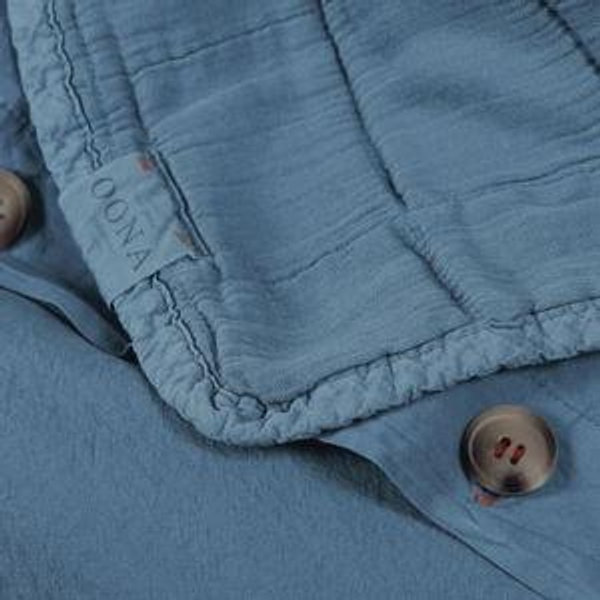 The plaid - OONA Home Collection - Teal Blue