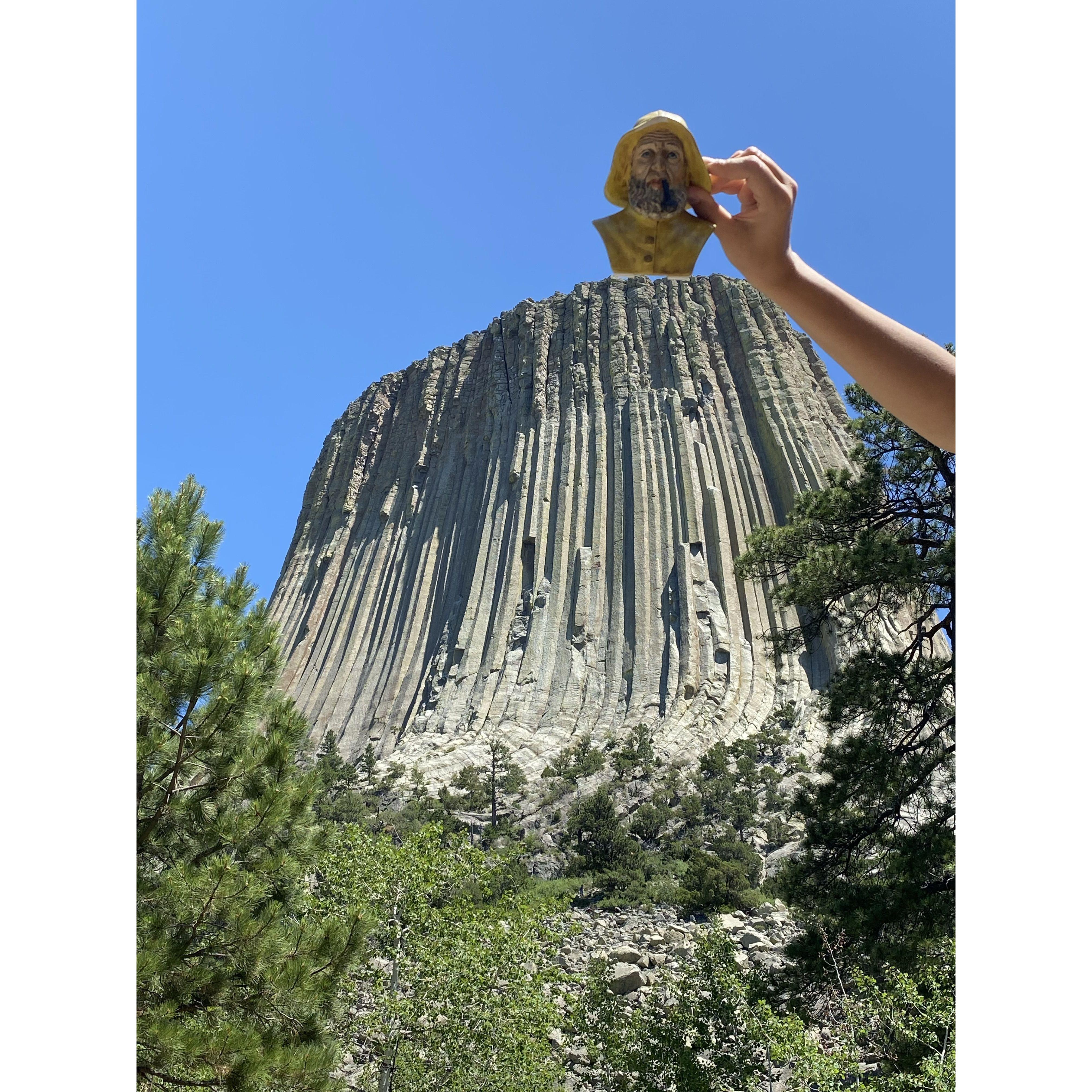 Charles climbed Devil's Peak!