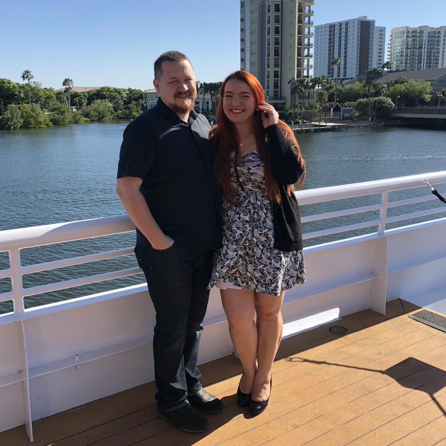 Our first dinner cruise